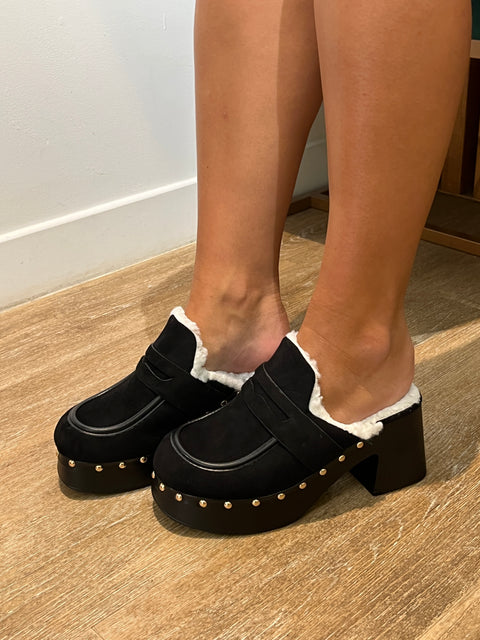 Mules Élia Noires