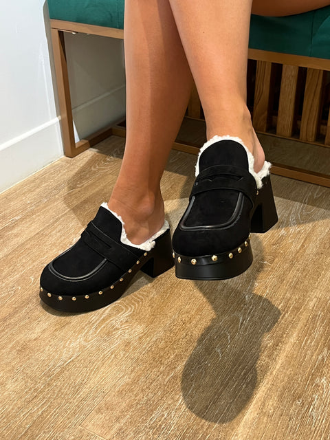 Mules Élia Noires